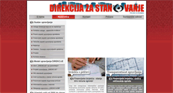 Desktop Screenshot of direkcija.hr
